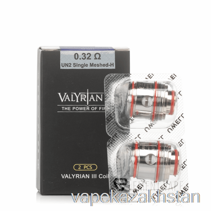 Vape Disposable Uwell VALYRIAN 3 Replacement Coils 0.32ohm UN2 Coils